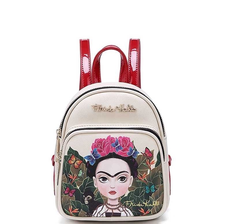 AUTHENTIC FRIDA KAHLO FLORAL MINI BACKPACK